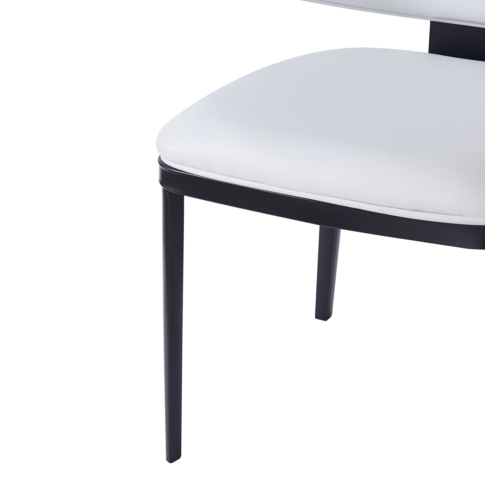 Modern Upholstered Dining Chairs (Set of 2)