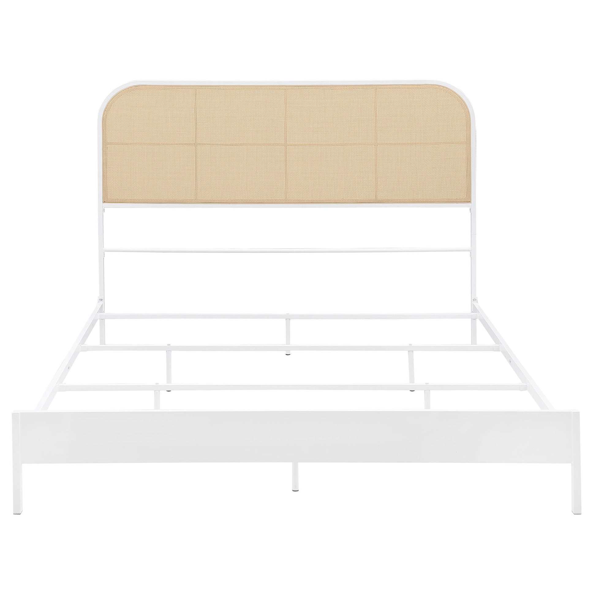 Coaster Fine Furniture Amherst - Radio Weave Rattan Metal Bed | Meri Furniture