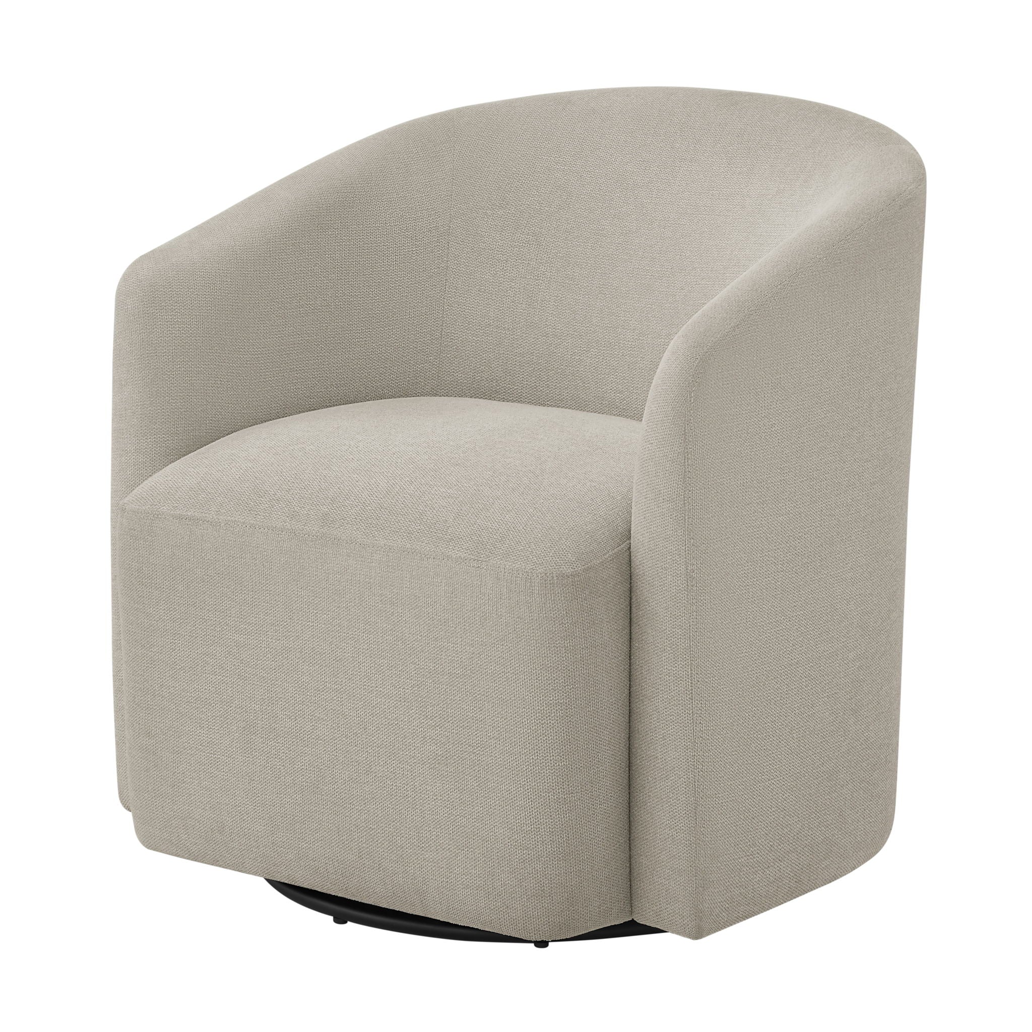 Ardena - Modern Swivel Barrel Chair