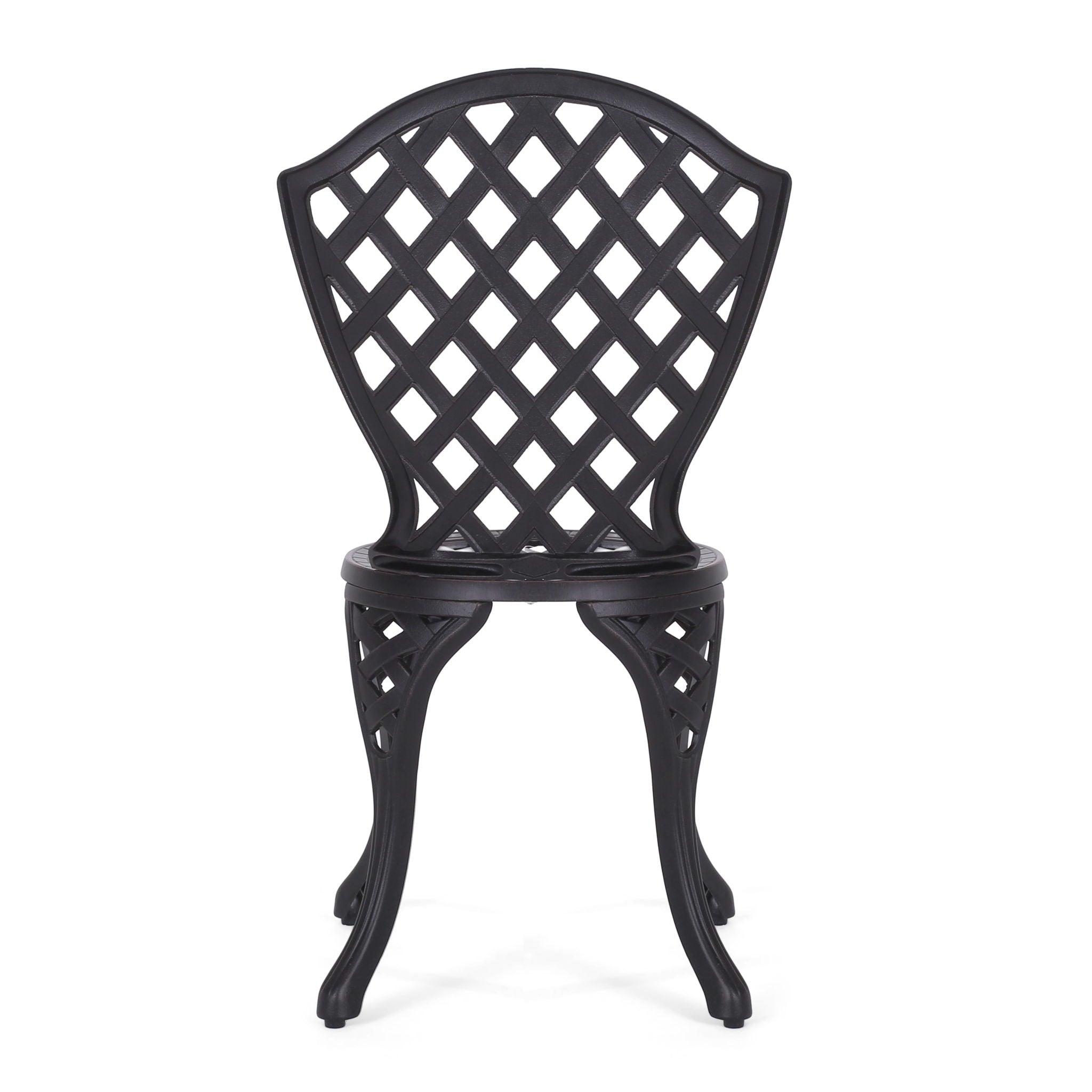 Bono Metal Bistro Set - Black