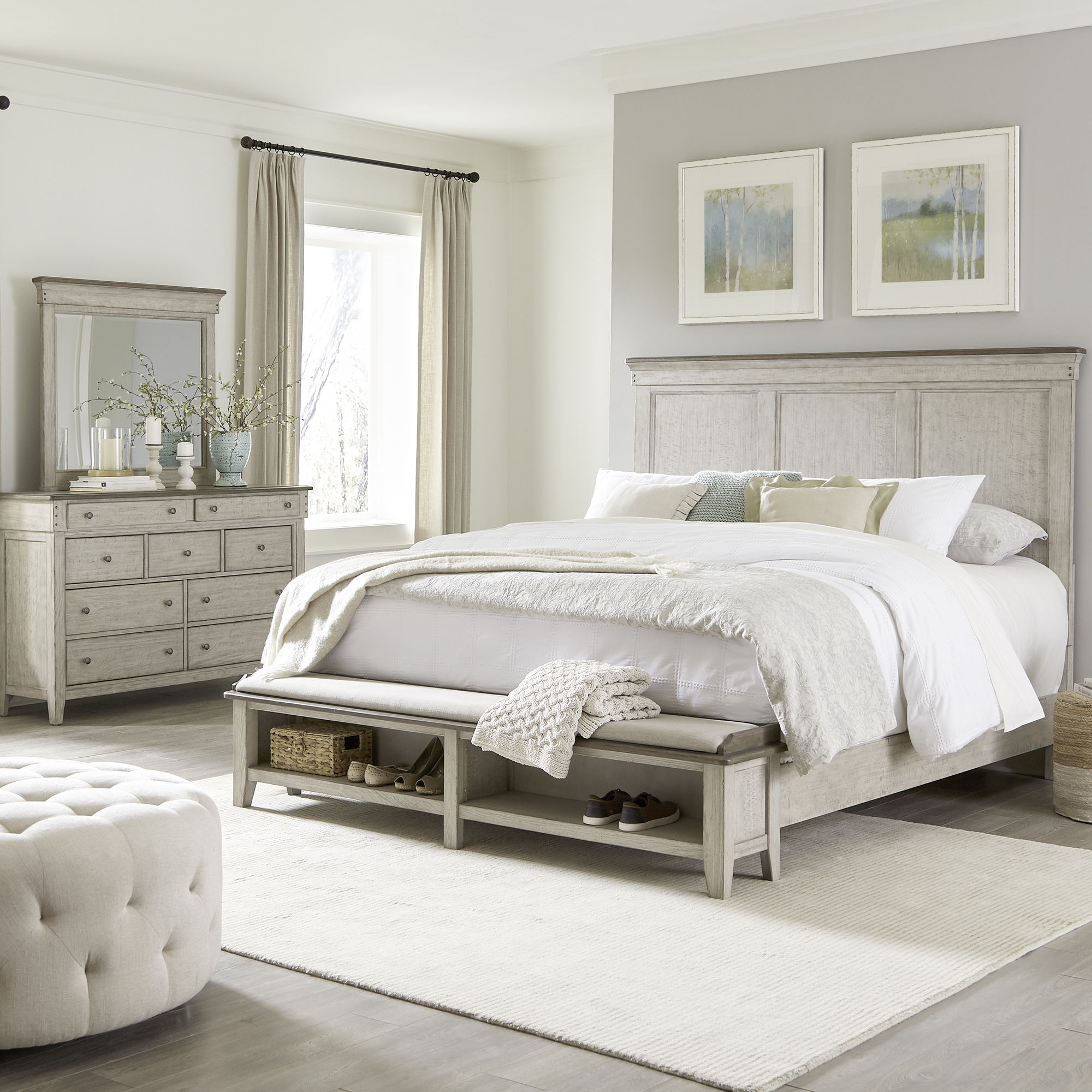 Liberty Furniture Ivy Hollow - Storage Bedroom Set | Meri Furniture