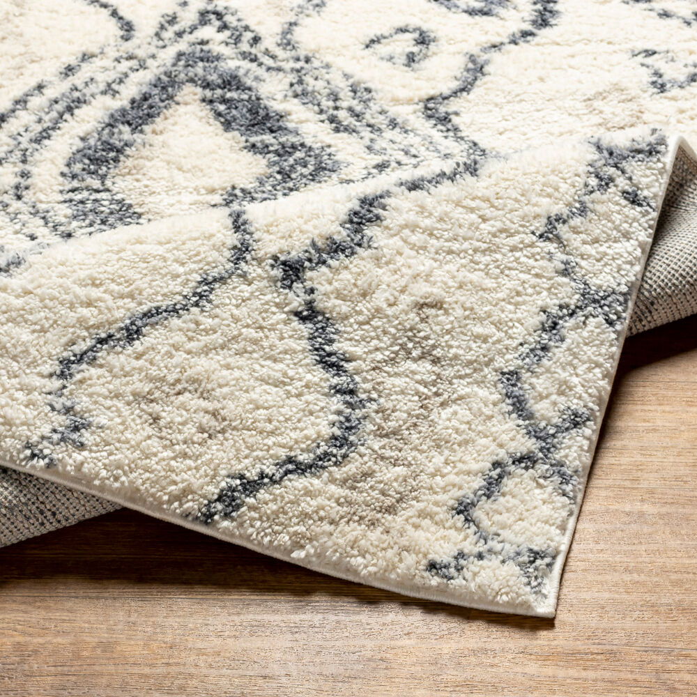 Puffy Shag Machine Woven Rug
