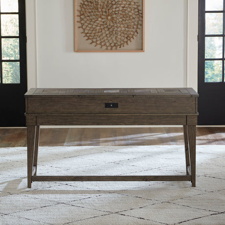 Liberty Furniture Arrowcreek - Console Bar Table - Dark Brown | Meri Furniture