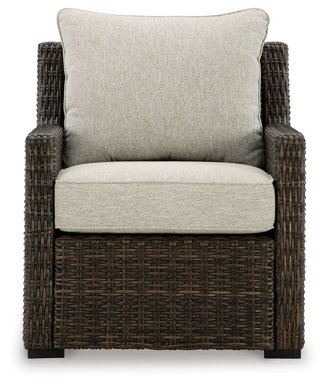 Signature Design by Ashley® Brook Ranch - Brown - Lounge Chair With Cushion | Meri Furniture