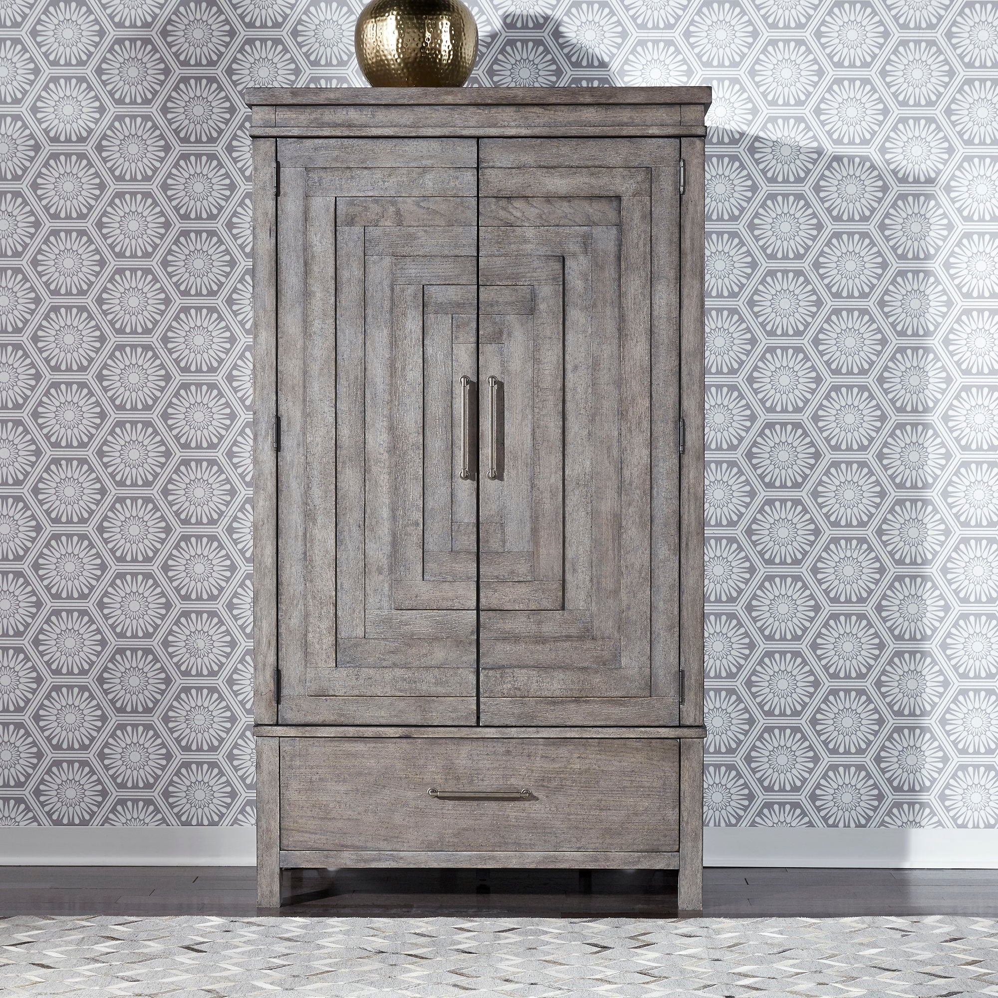Liberty Furniture Modern Farmhouse - Armoire | Meri Furniture