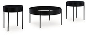 Ardoline - Occasional Table Set (Set of 3) - Black