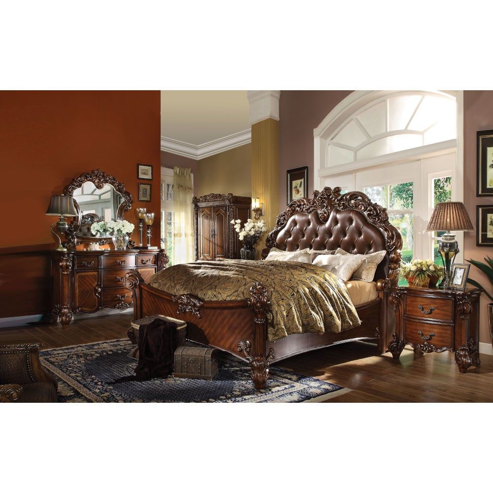 ACME Vendome - TV Armoire - Cherry | Meri Furniture