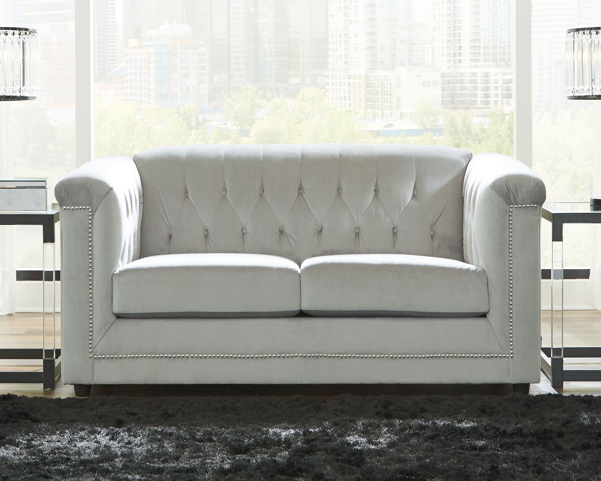 Signature Design by Ashley® Josanna - Loveseat | Meri Furniture