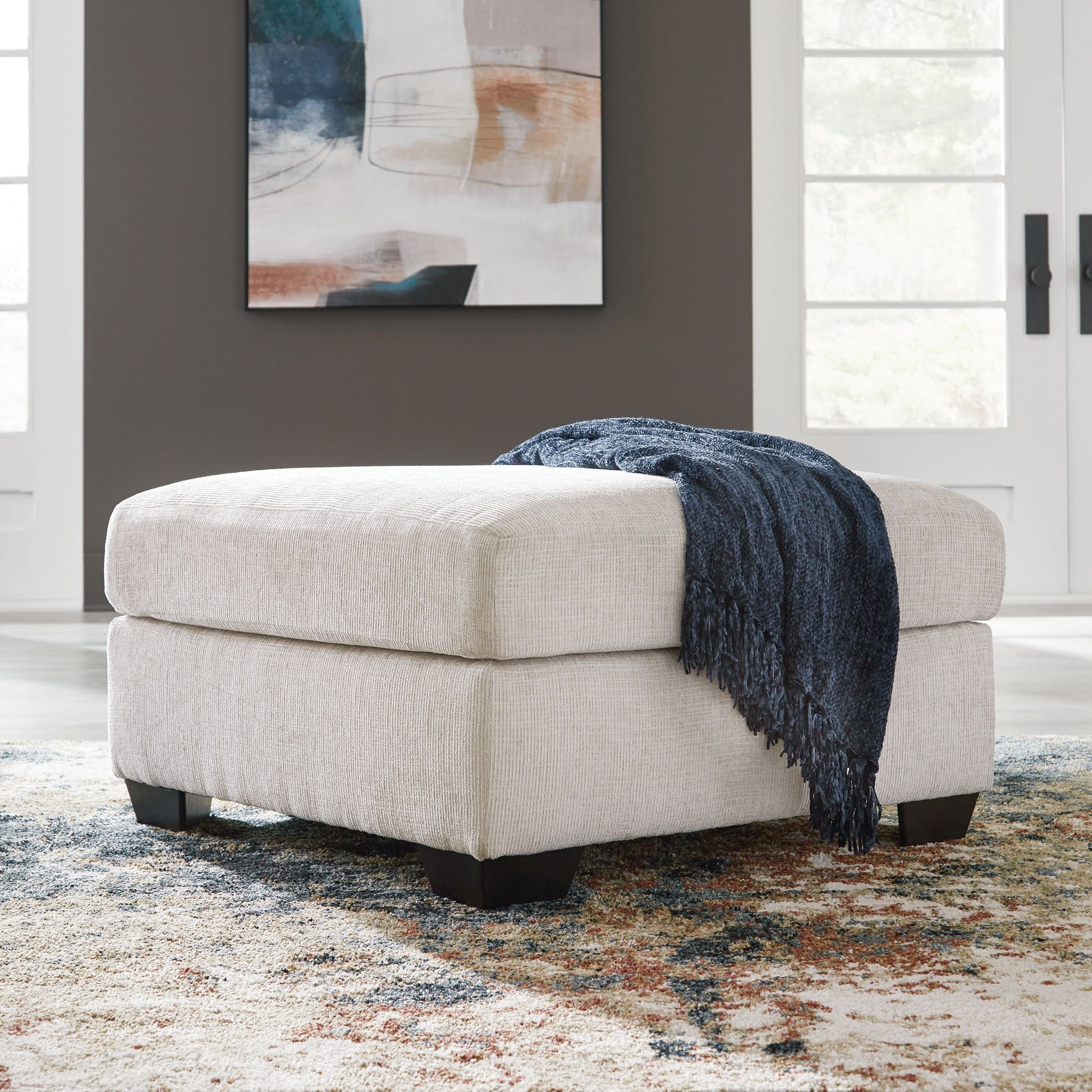 Signature Design by Ashley® Aviemore - Oversized Accent Ottoman | Meri Furniture