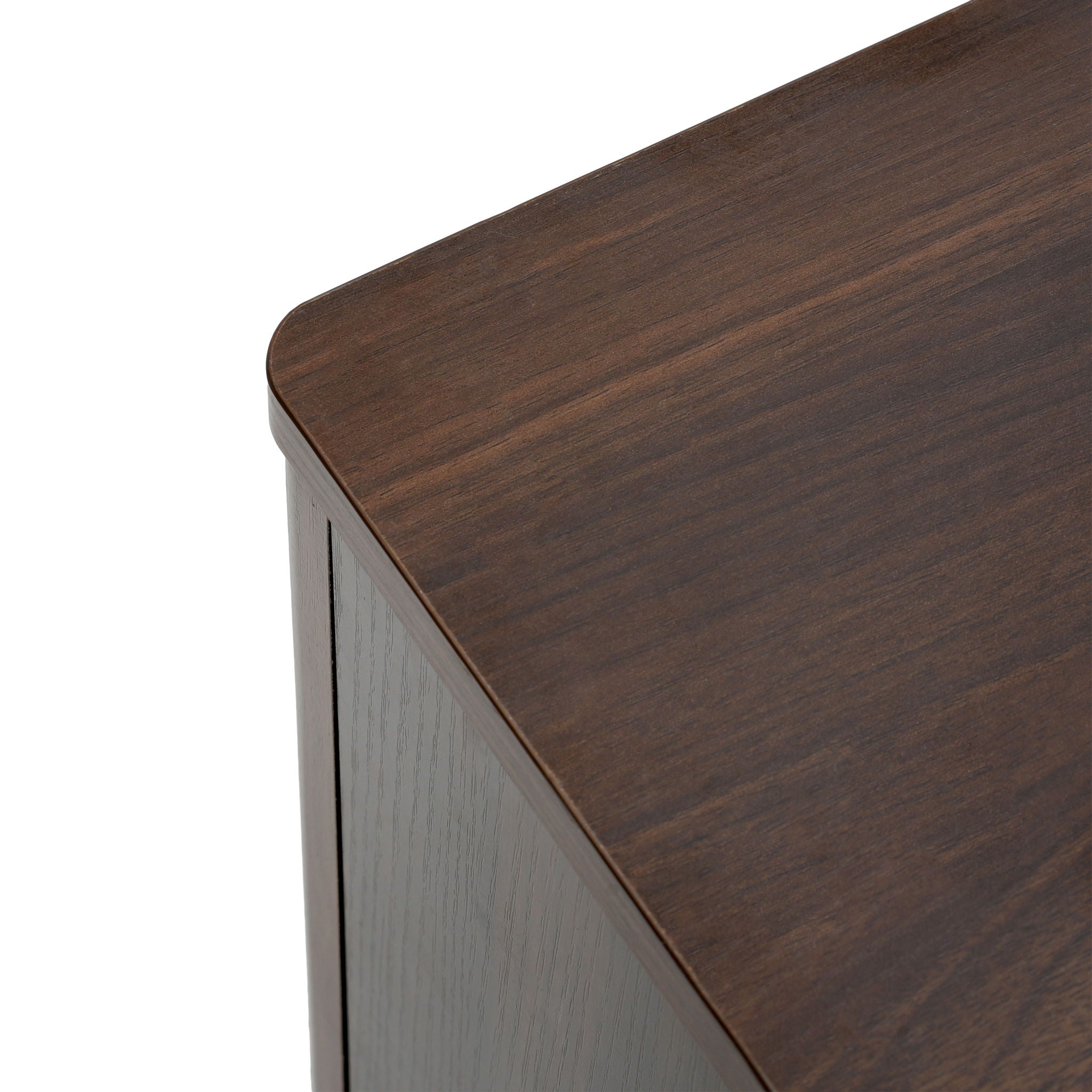 4 Door TV Cabinet, 2 Storage Spaces, Adjustable Shelves