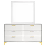 Kendall - 6-Drawer Dresser With Mirror