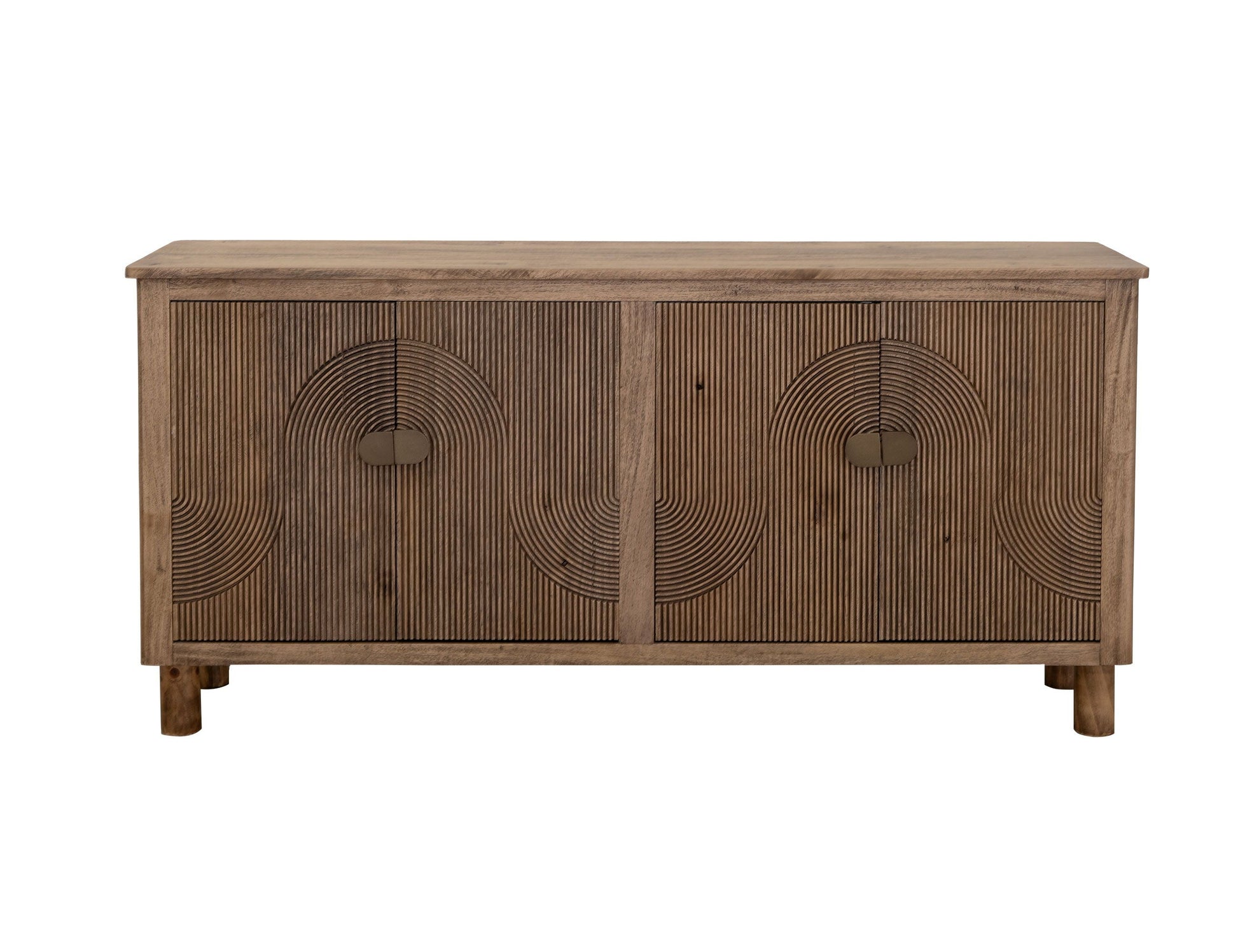 International Furniture Direct Rainbow - Console - Brown | Meri Furniture