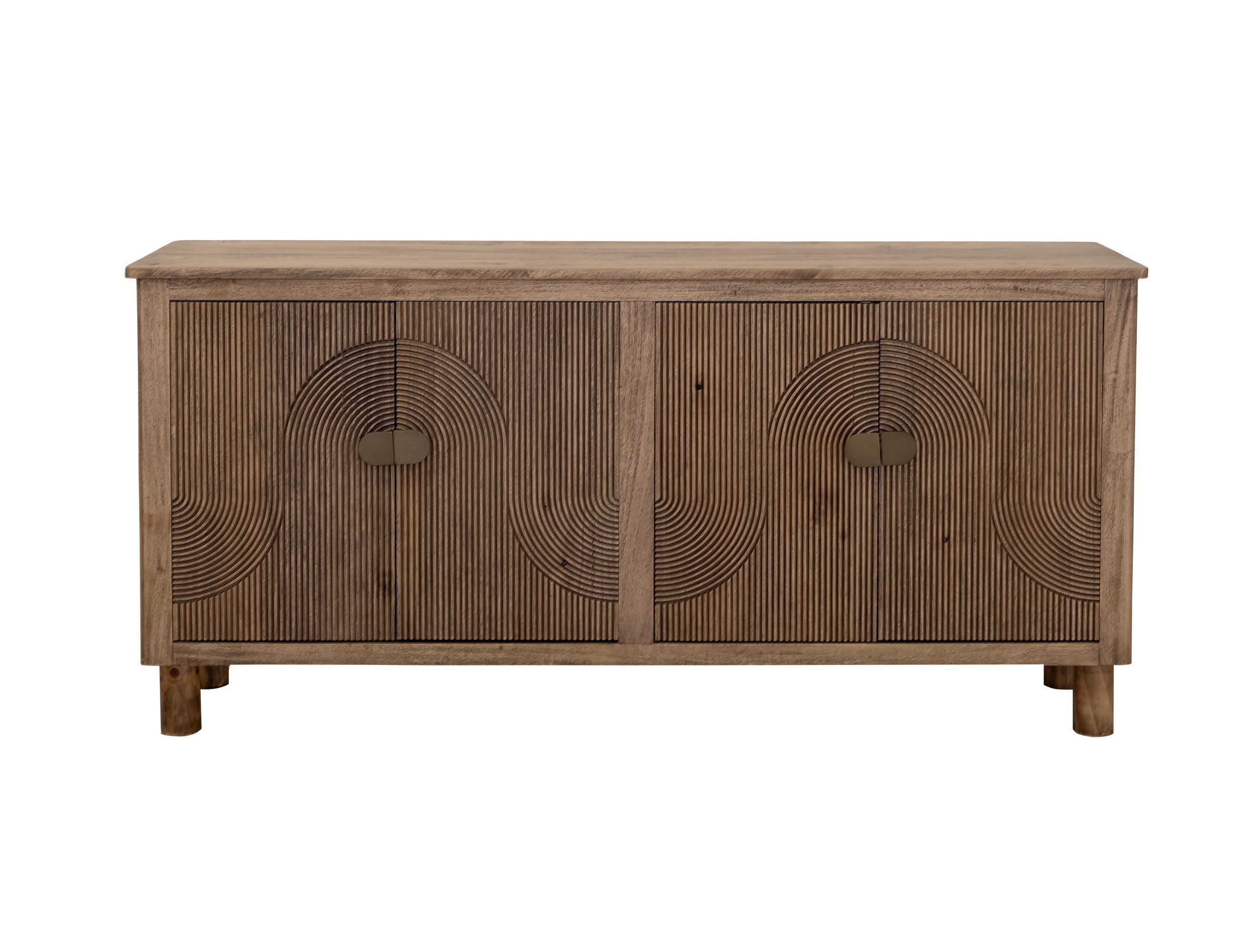 International Furniture Direct Rainbow - Console - Brown | Meri Furniture