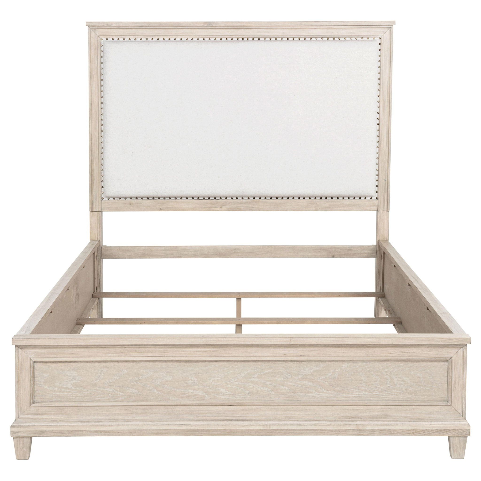 Pembroke 66-inch Queen Panel Bed Washed Oak