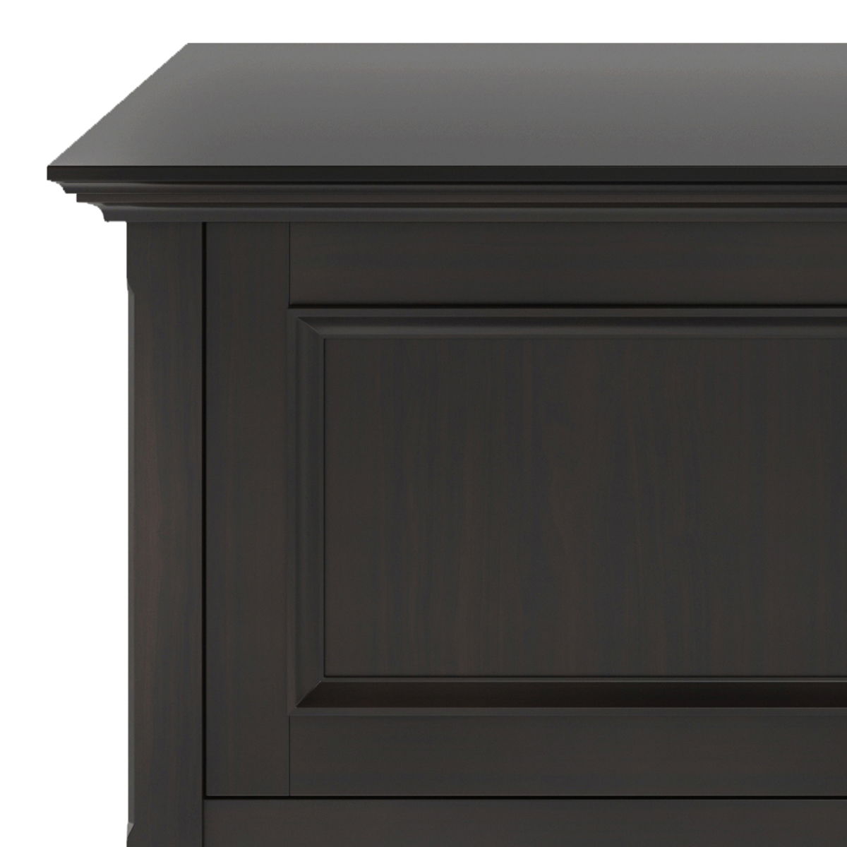 Amherst - Low TV Media Stand - Hickory Brown