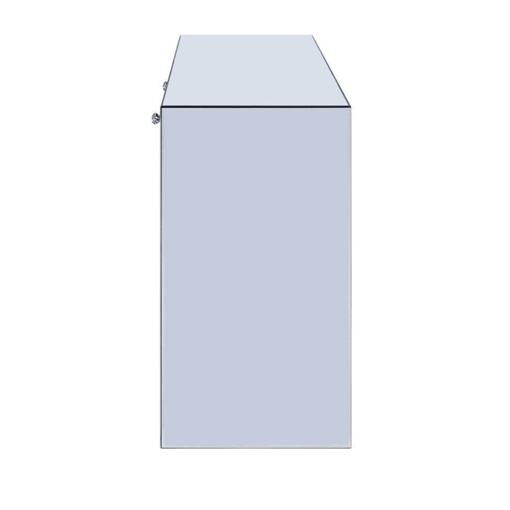 ACME Noralie - Vanity Desk - Mirrored & Faux Diamonds | Meri Furniture