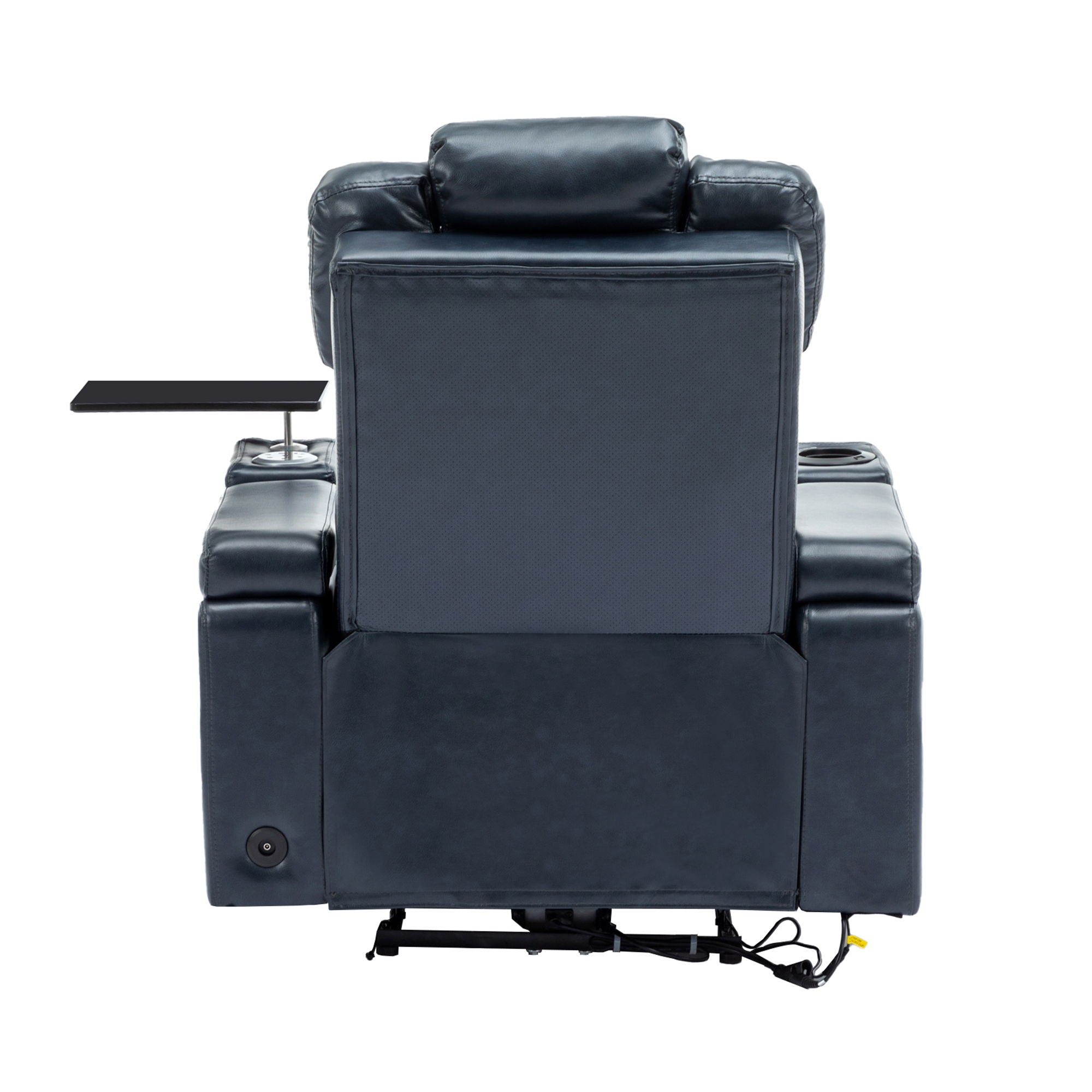 Power Recliner Theater Chair With Cooling Cup Holder, Bluetooth Speaker, LED Lights, USB Ports
