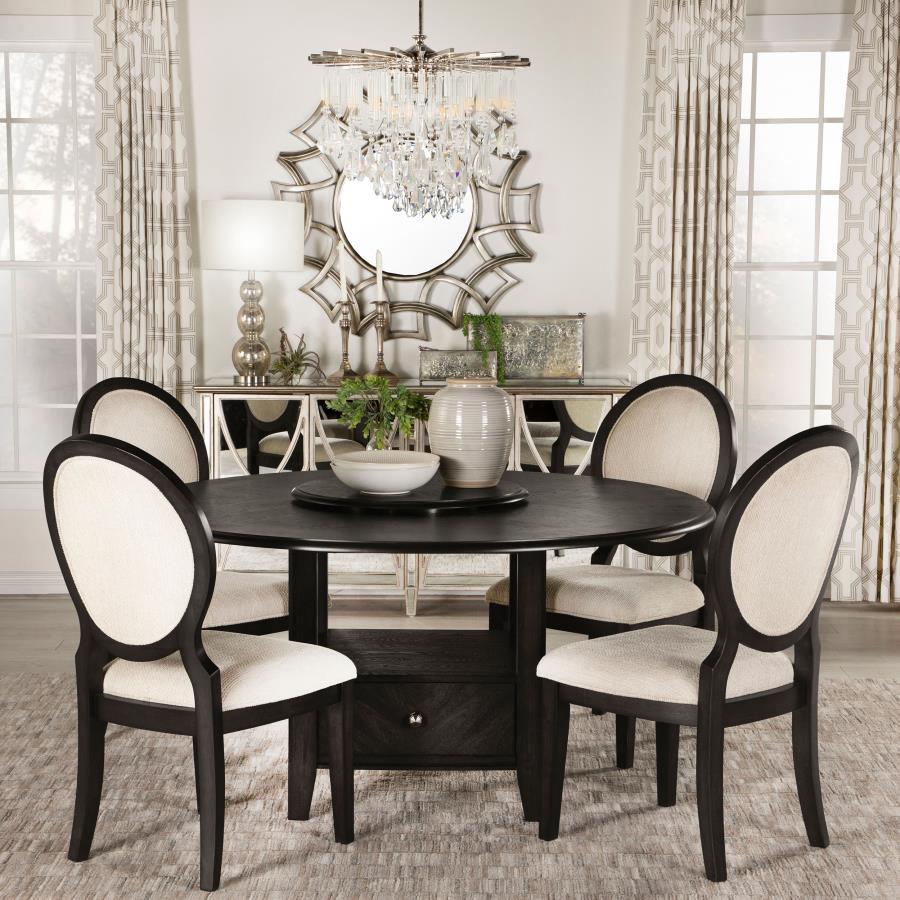 Coaster Fine Furniture Twyla - Round Dining Set | Meri Furniture