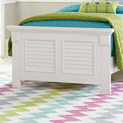 Summer House - Full Panel Footboard - White
