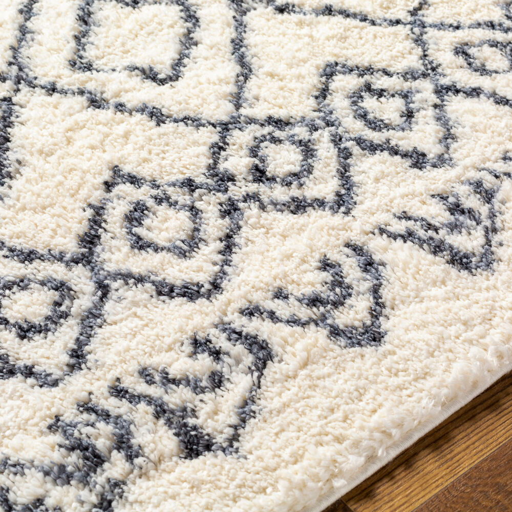 Puffy Shag Machine Woven Rug