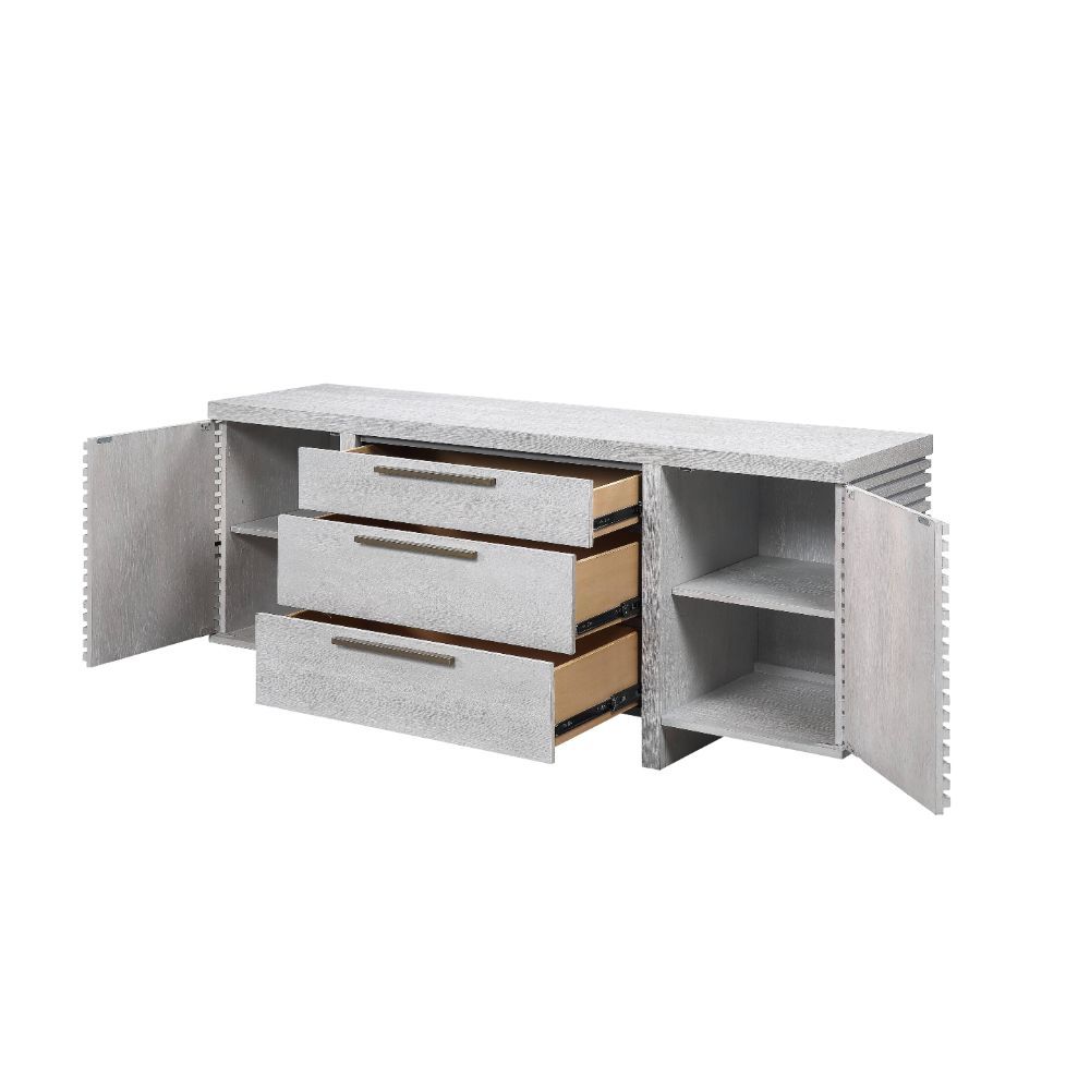 ACME Aromas - Server - White Oak | Meri Furniture