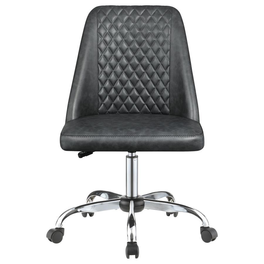 Coaster Fine Furniture Althea - Upholstered Adjustable Home Office Desk Chair | Meri Furniture