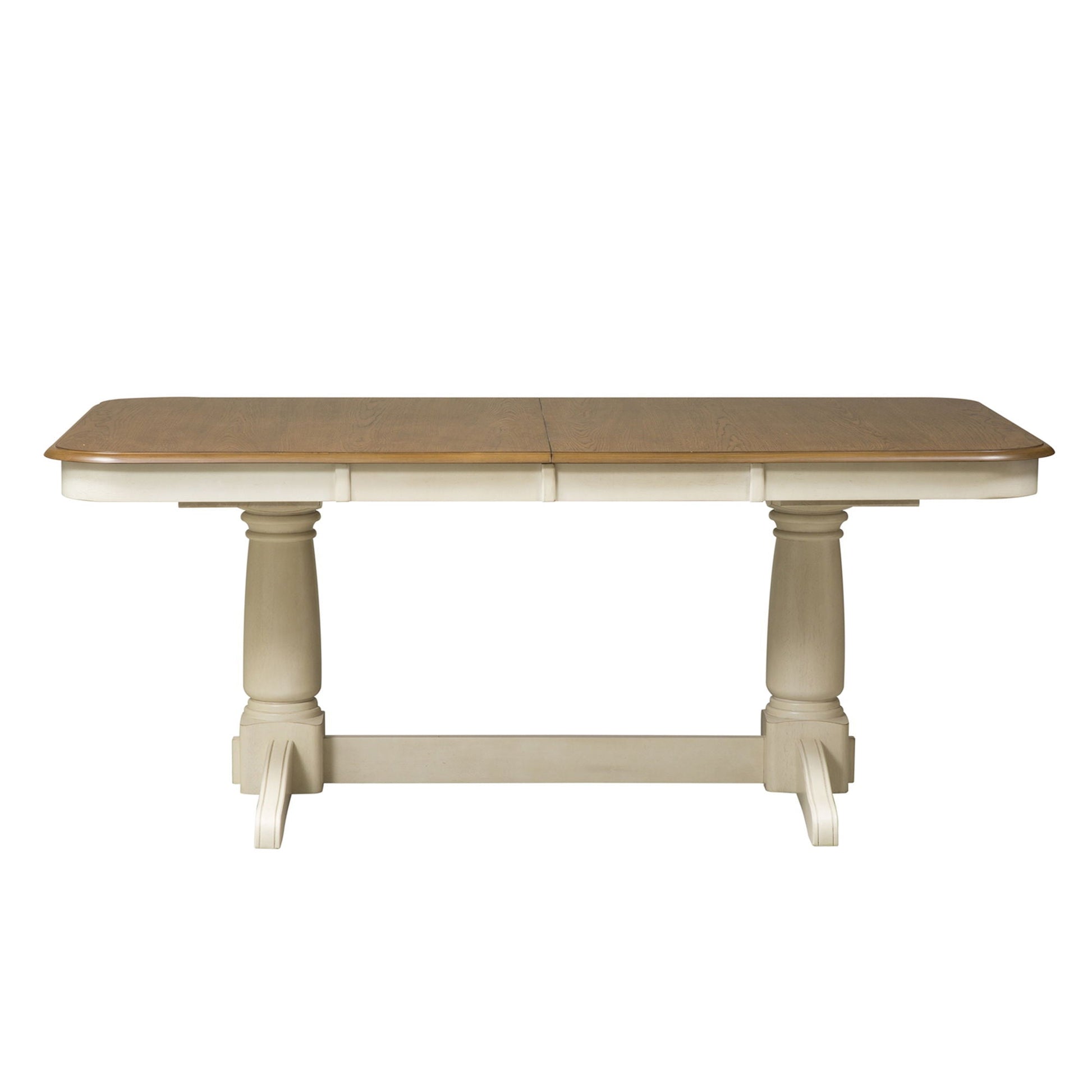 Liberty Furniture Springfield - Double Pedestal Table - White | Meri Furniture