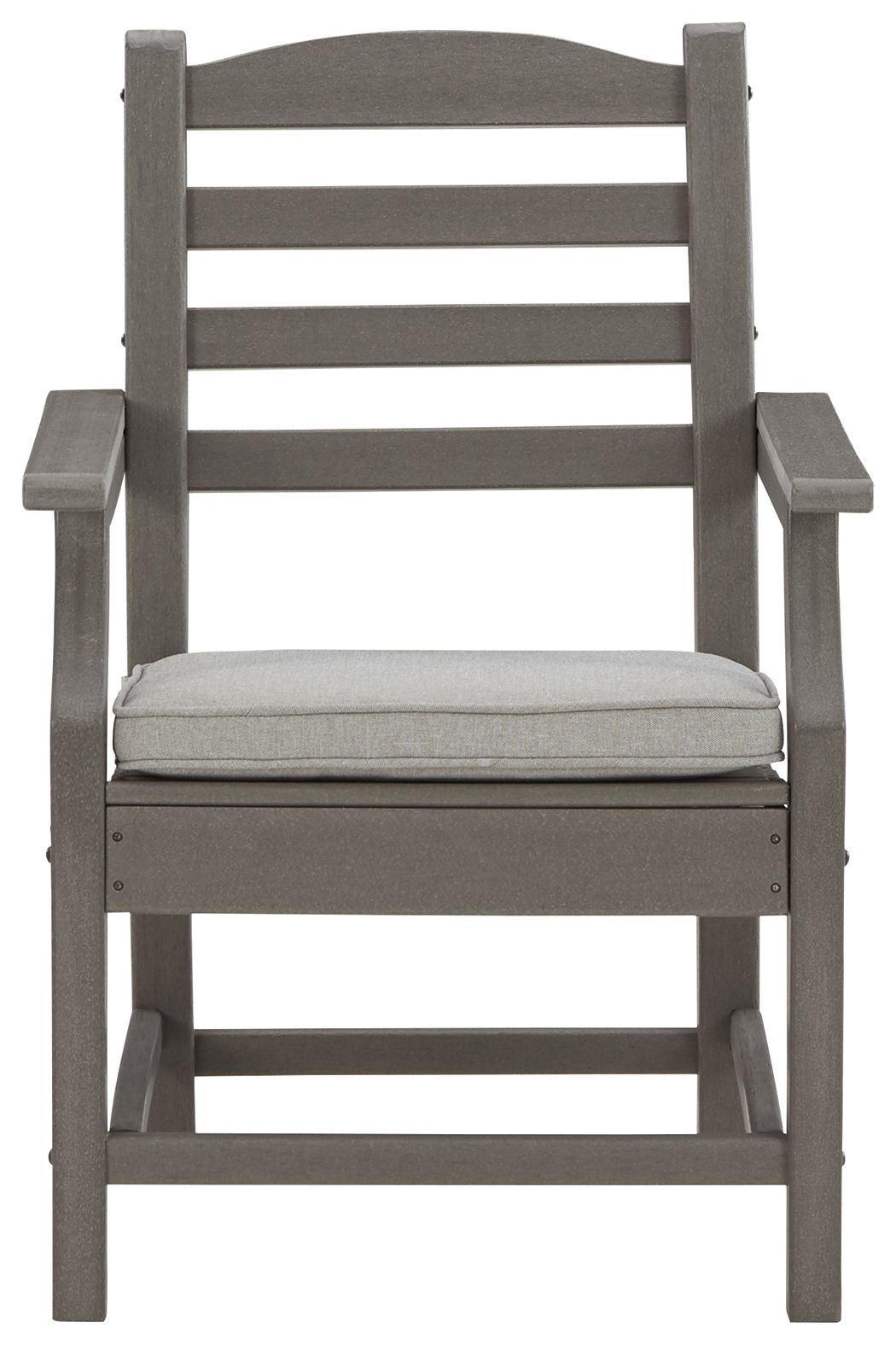 Signature Design by Ashley® Visola - Gray - Arm Chair With Cushion (Set of 2) | Meri Furniture