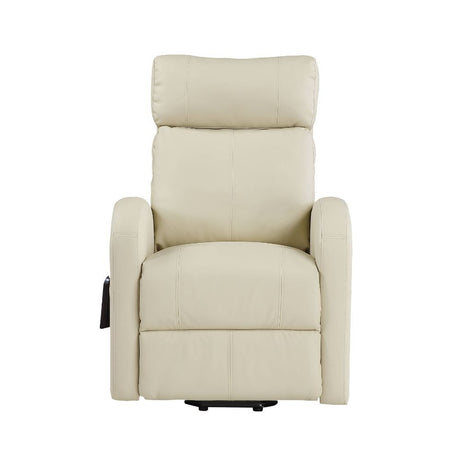 The Ricardo lift recliner is a wonderful addition to your home. It is easy to operate and features a smooth lift and recline. The side pocket holds the two-button wired controller in place so you'll never lose track of it.