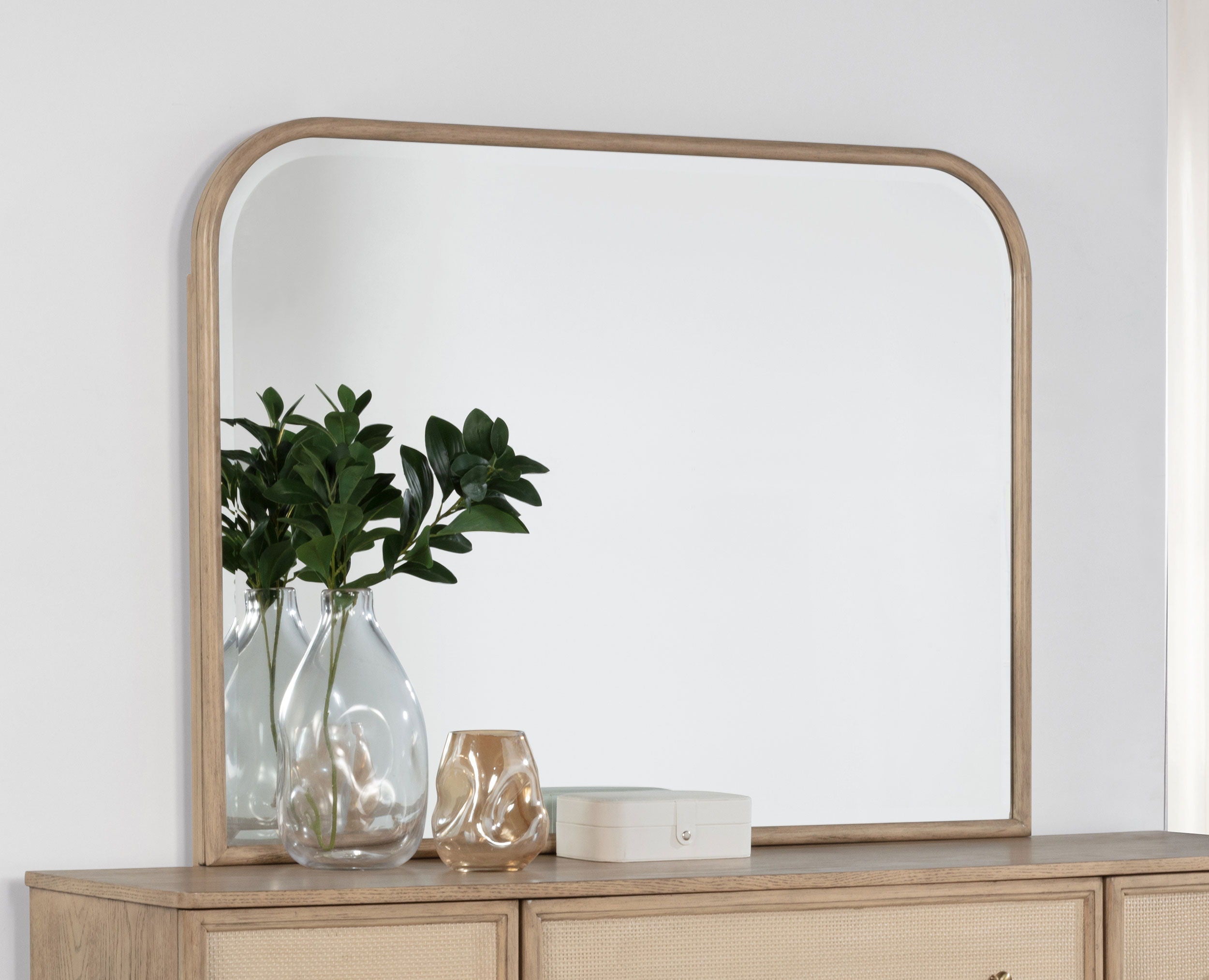 Coaster Fine Furniture Kailani - Dresser Mirror - Beige Oak | Meri Furniture