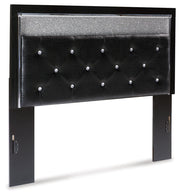 Signature Design by Ashley® Kaydell - Uph Panel Headboard - Glitter Details | Meri Furniture