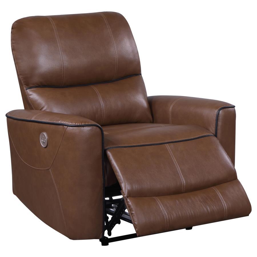 Coaster Fine Furniture Greenfield - Upholstered Power Recliner Chair | Meri Furniture