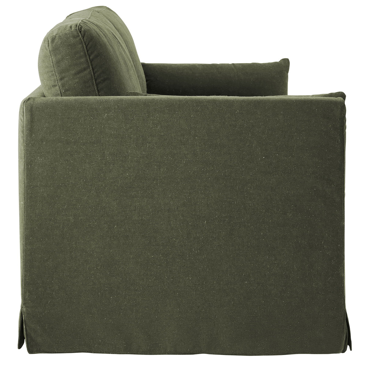 Wellfleet 85" Slipcovered Fabric Sofa by Modway