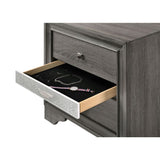 The Naima nightstand offers a sophisticated look, clean lines and contemporary style.