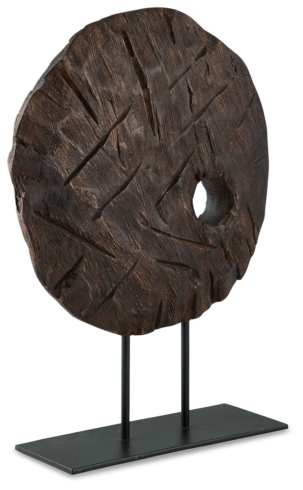 Signature Design by Ashley® Dashburn - Brown / Black - Sculpture | Meri Furniture