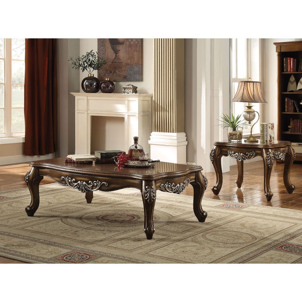 KD, Rectangular Leg Coffee Table (No Storage).