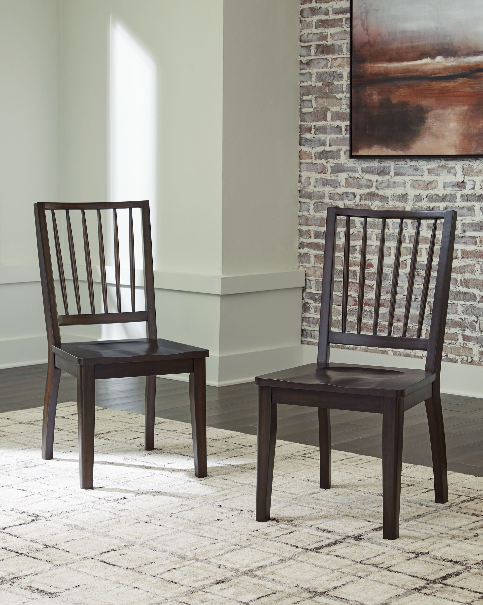 Signature Design by Ashley® Charterton - Brown - Dining Room Side Chair (Set of 2) | Meri Furniture