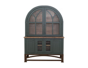 International Furniture Direct Obsidian - Hutch - Green / Brown | Meri Furniture