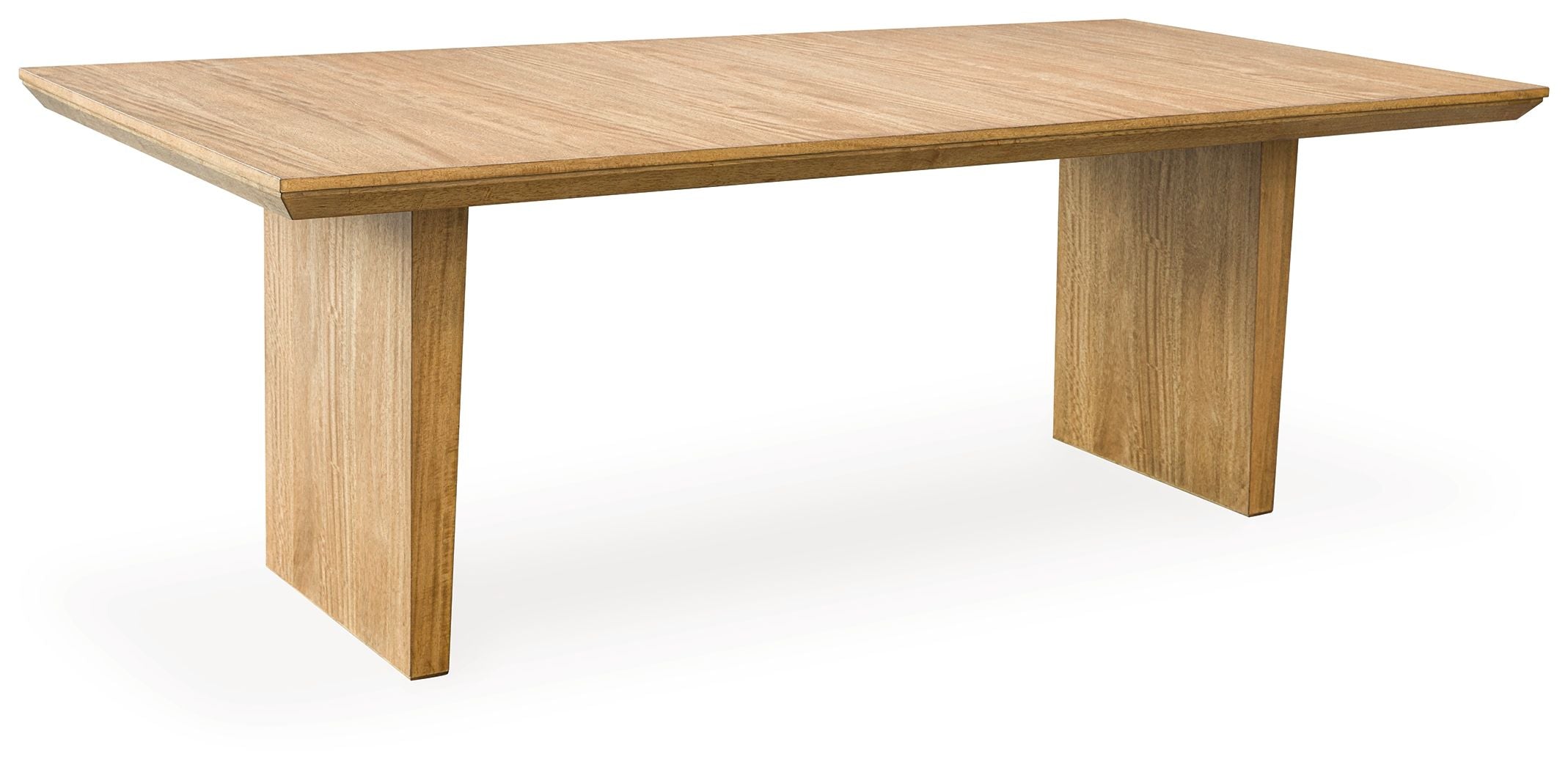 Signature Design by Ashley® Sherbana - Light Brown - Rectangular Dining Room Extension Table | Meri Furniture