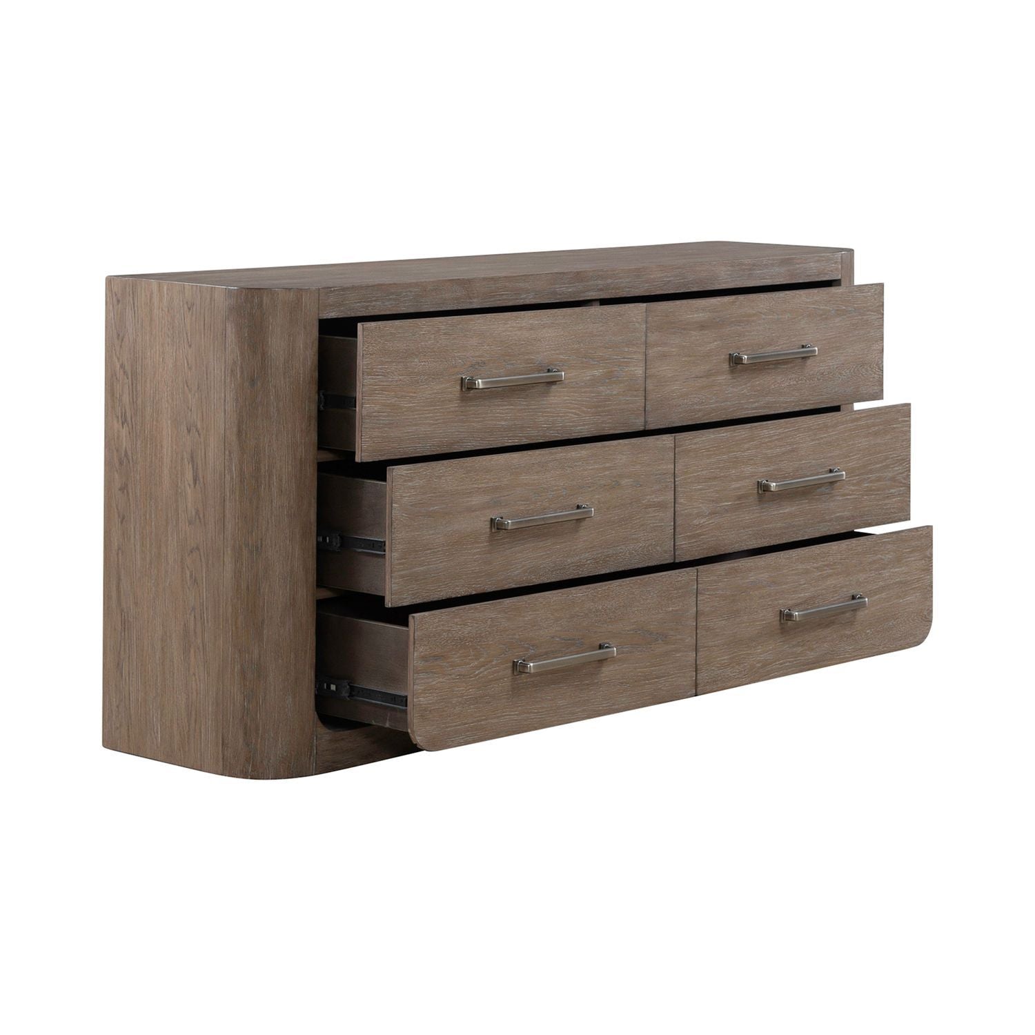 South Bend - 6 Drawer Dresser - Brown