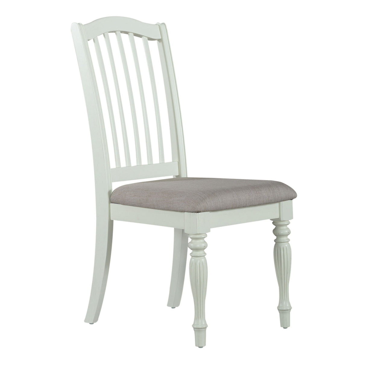 Cumberland Creek - Slat Back Side Chair - White