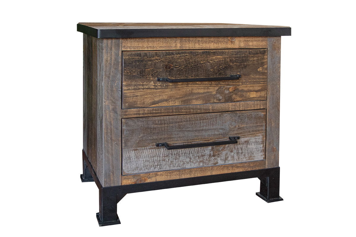 International Furniture Direct Antique - Nightstand | Meri Furniture