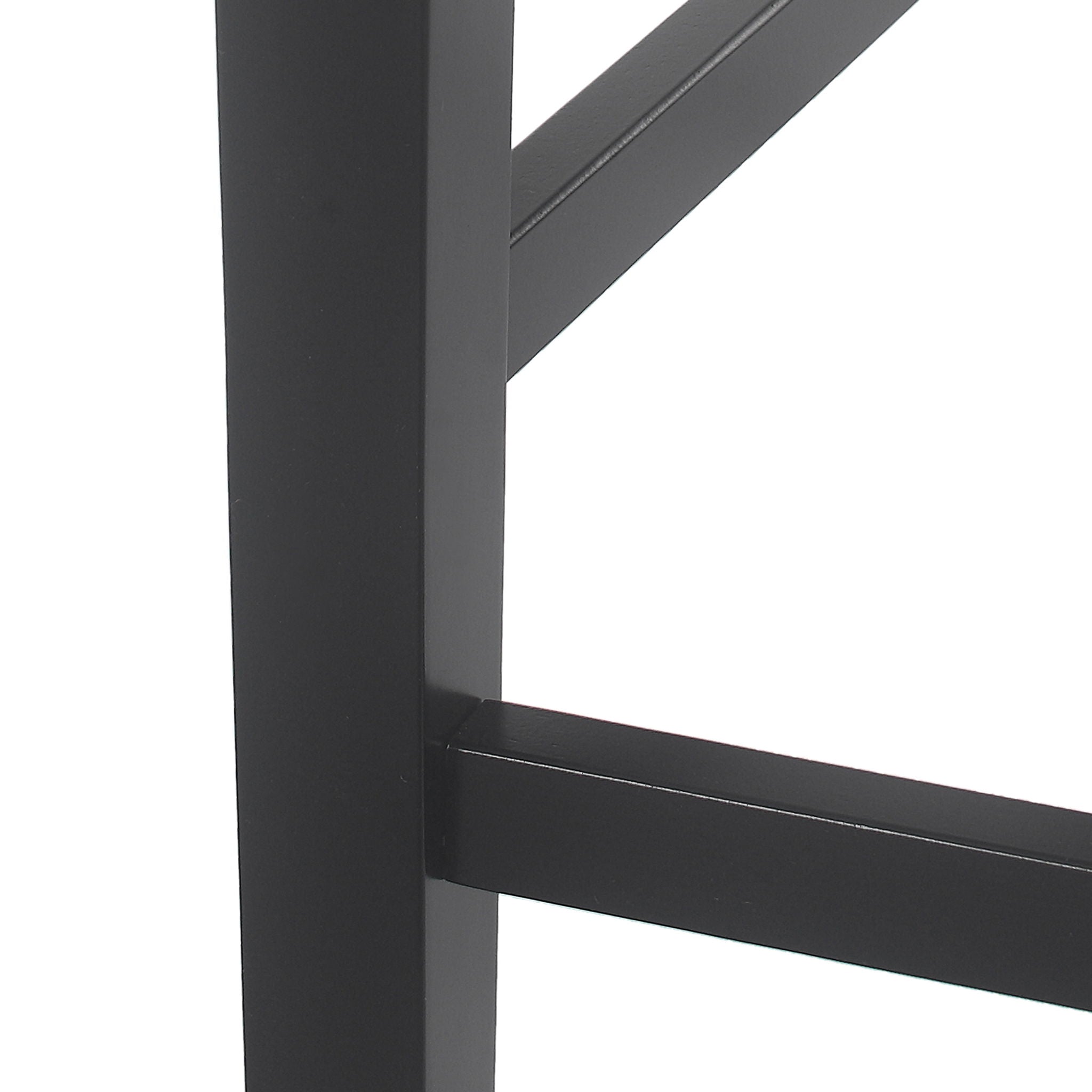 Farmhouse Upholstered Wood Counter Stools