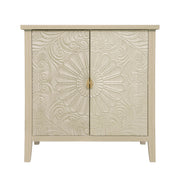 2 Door Cabinet, American Furniture, Suitable For Bedroom, Living Room, Study - Natural