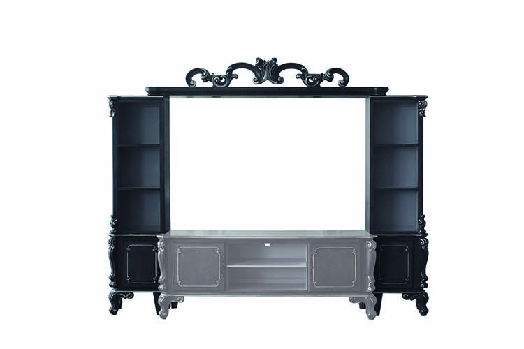 ACME House - Delphine - Entertainment Center - Charcoal Finish | Meri Furniture