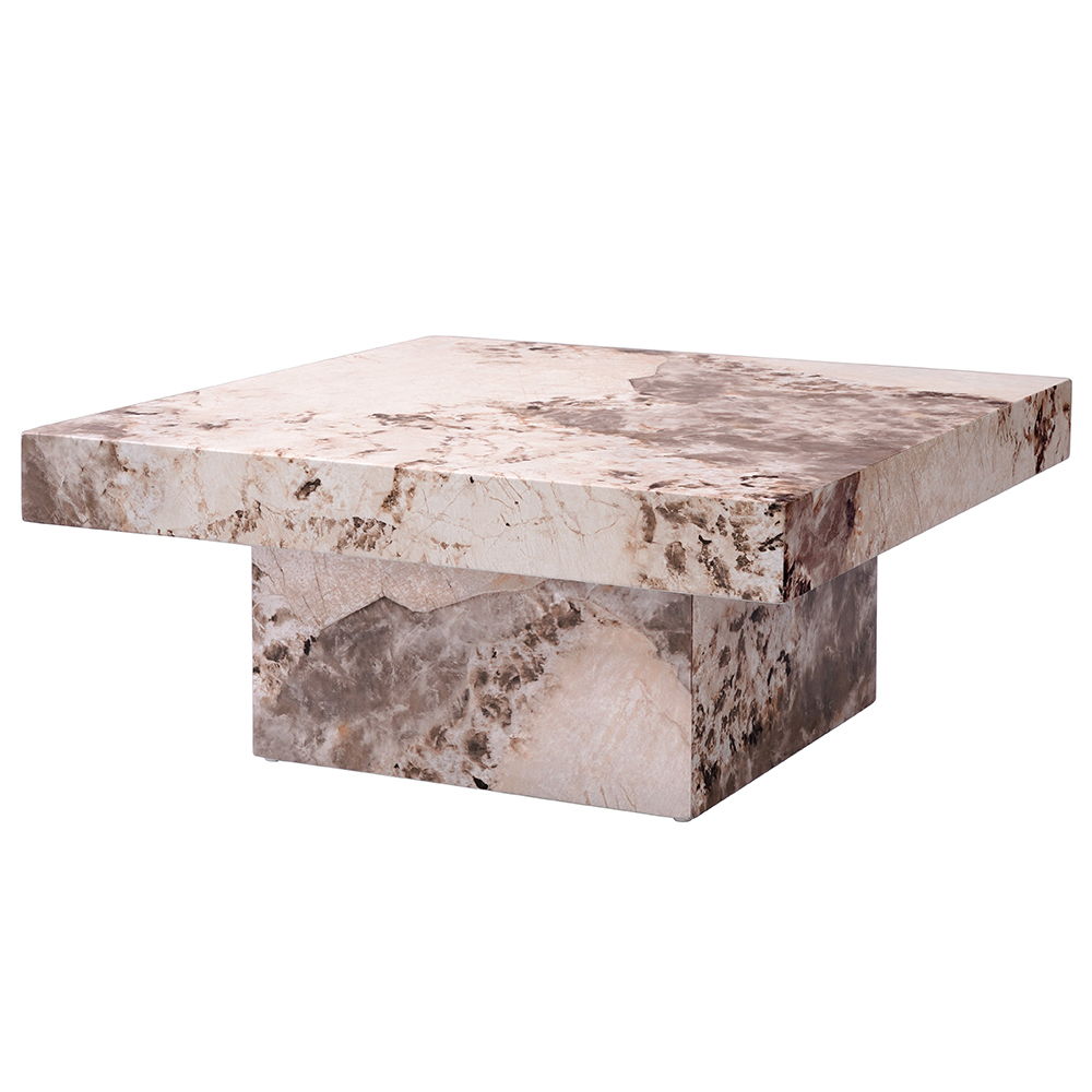 ACME Fultan - Coffee Table - Engineered Stone Finish | Meri Furniture
