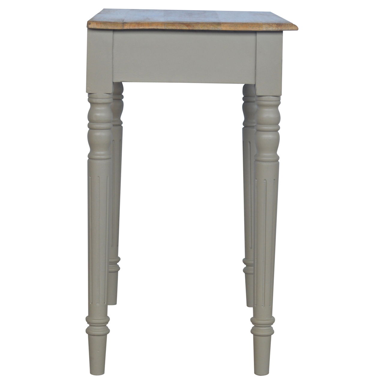 Hand Painted Writing Desk - Gray