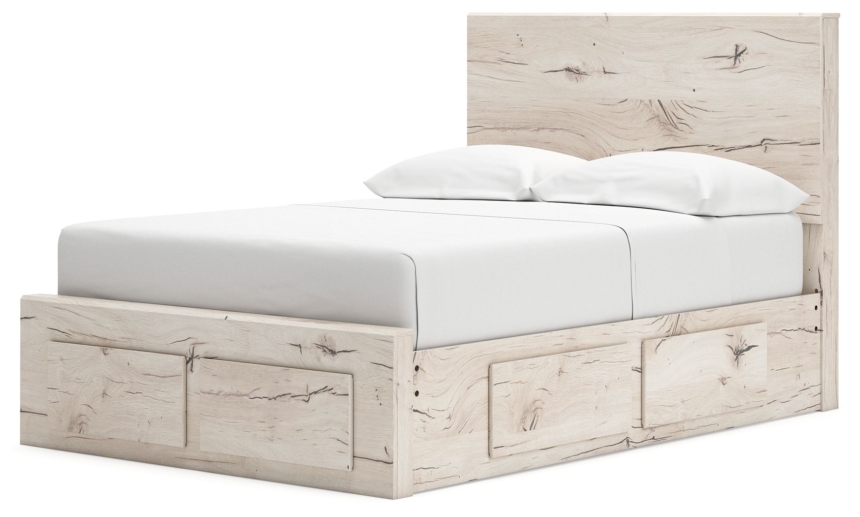 Signature Design by Ashley® Lawroy - Panel Bed With Storage | Meri Furniture