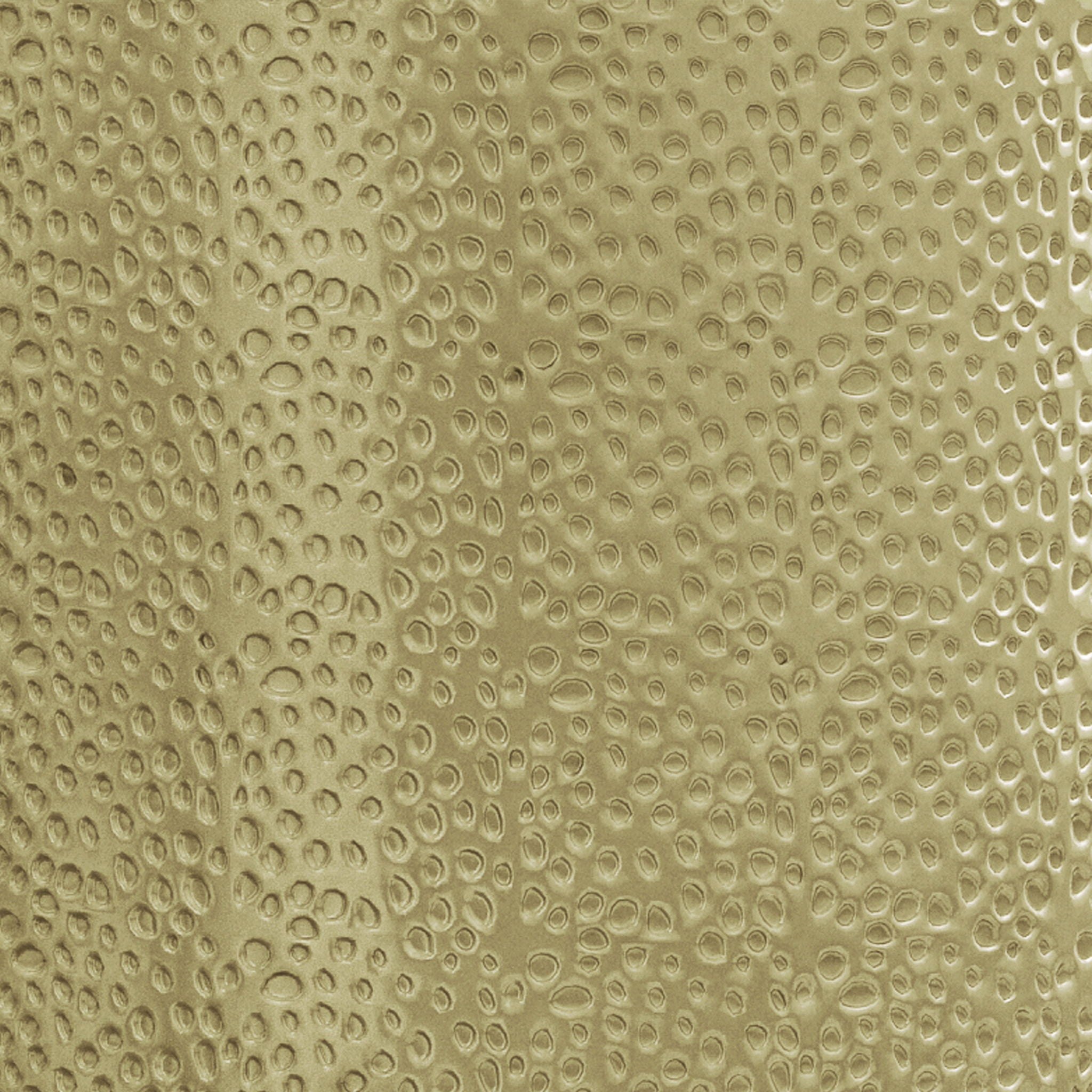 Modern Round Accent Table With Hammered Surface