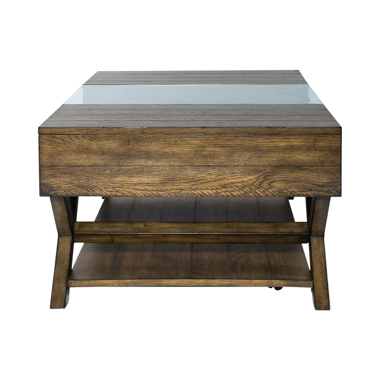 Liberty Furniture Lennox - Display Cocktail Table - Dark Brown | Meri Furniture